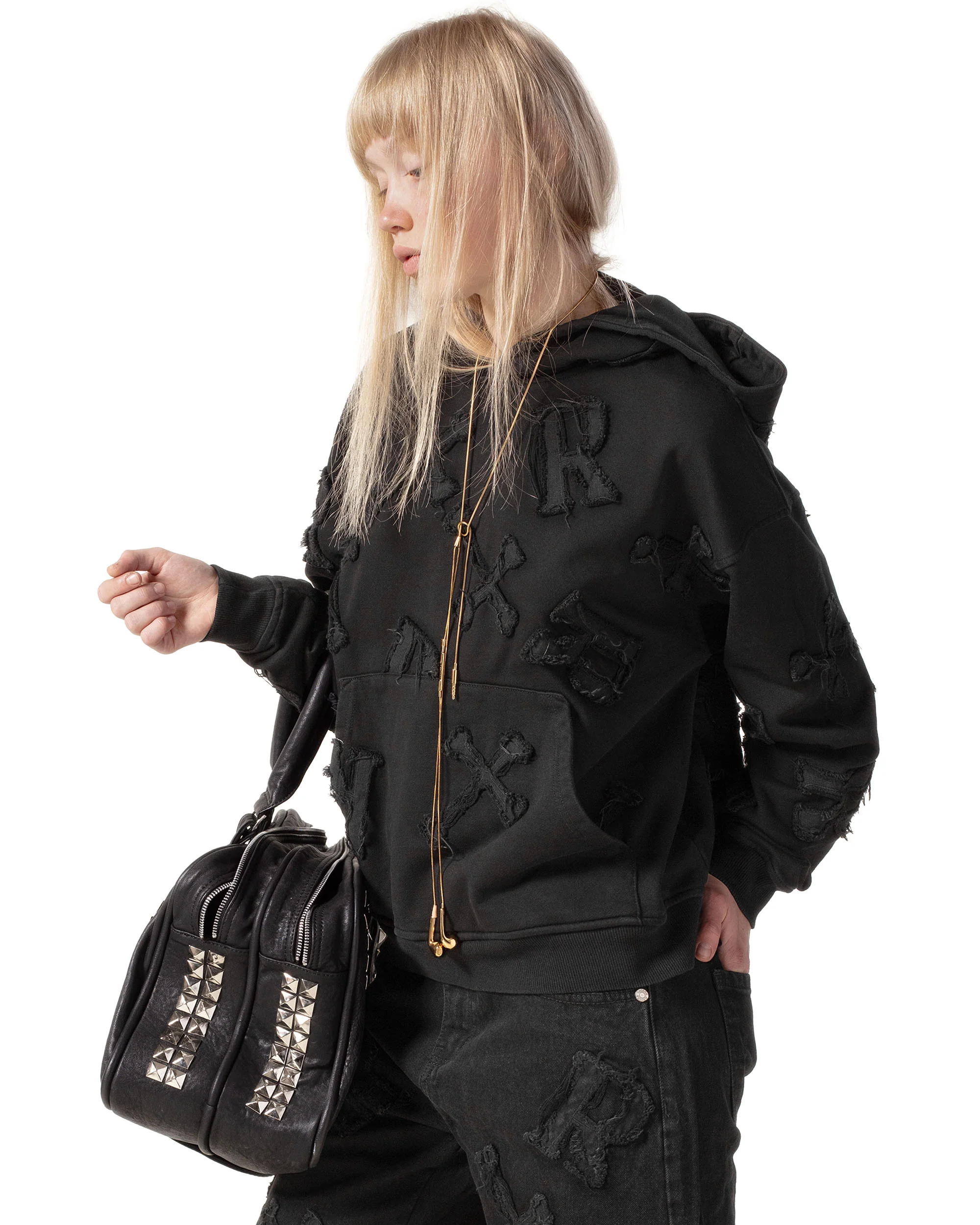 Black Patch Hoodie - Image 5