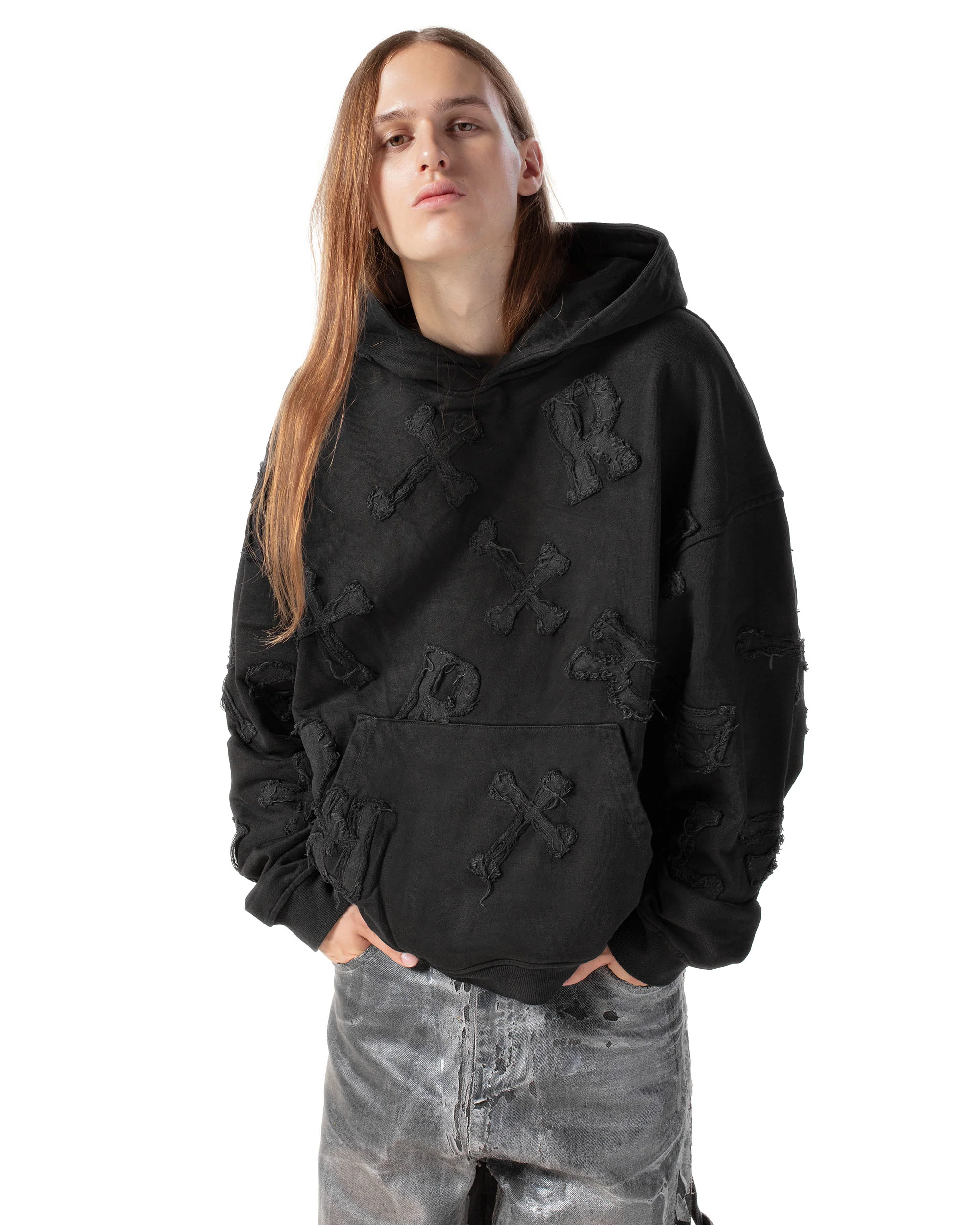 Black Patch Hoodie - Image 7