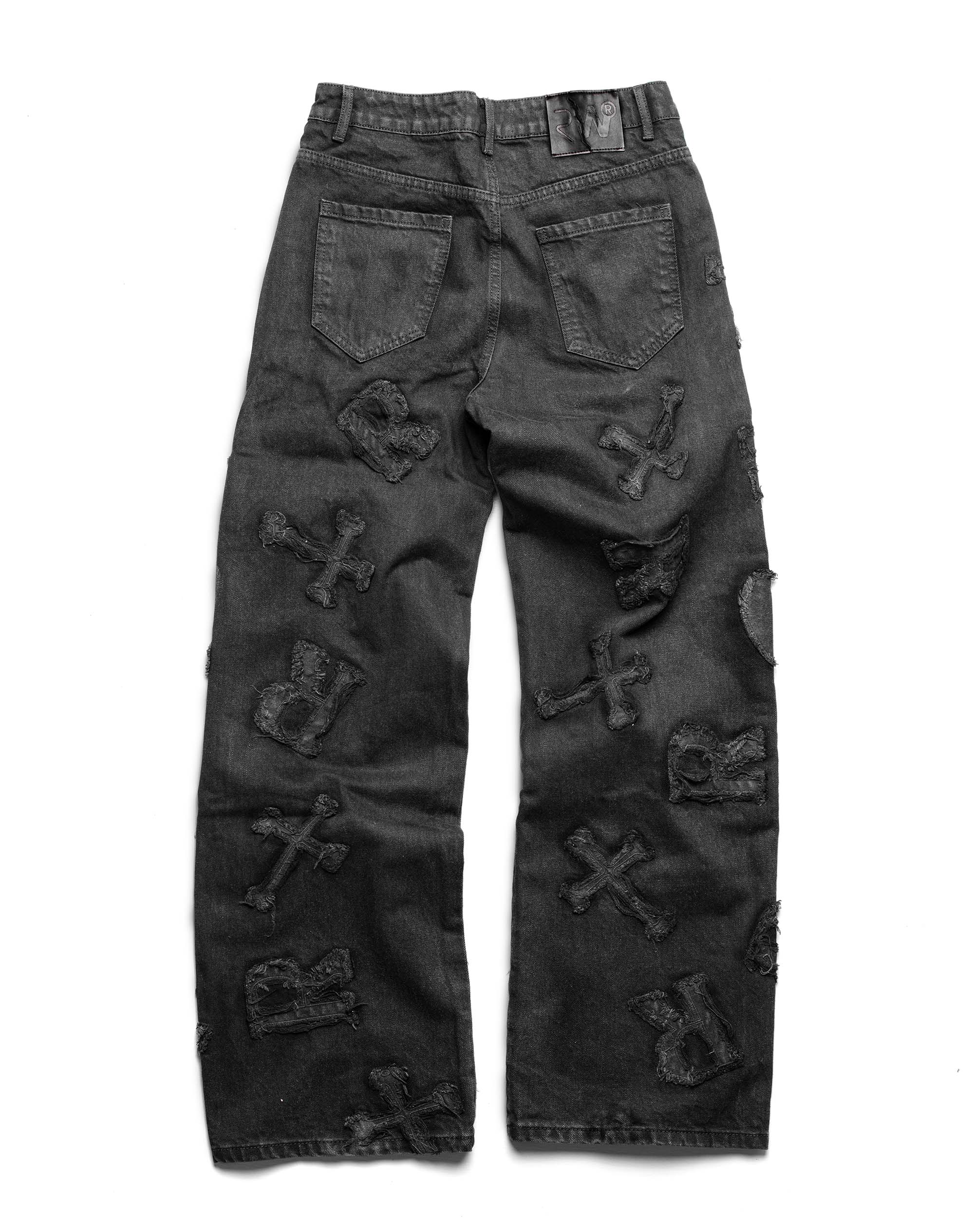 Black Patch Denim - Image 4