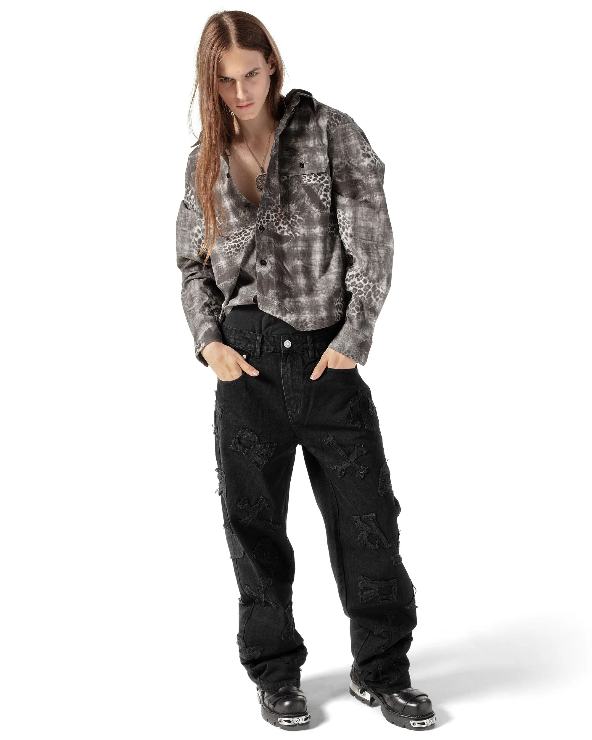 Black Patch Denim - Image 6