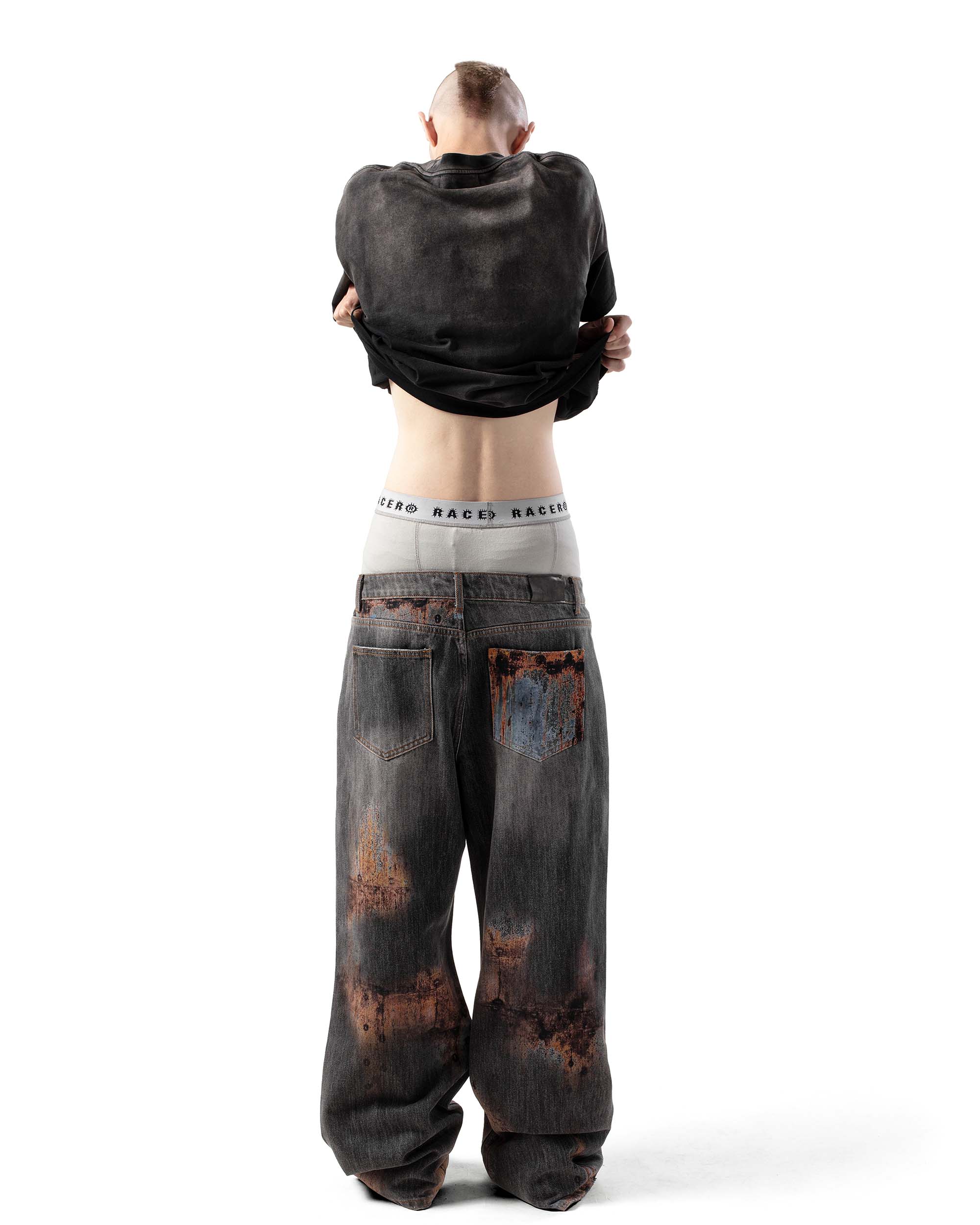 Black Rust Cross T-Shirt - Image 5