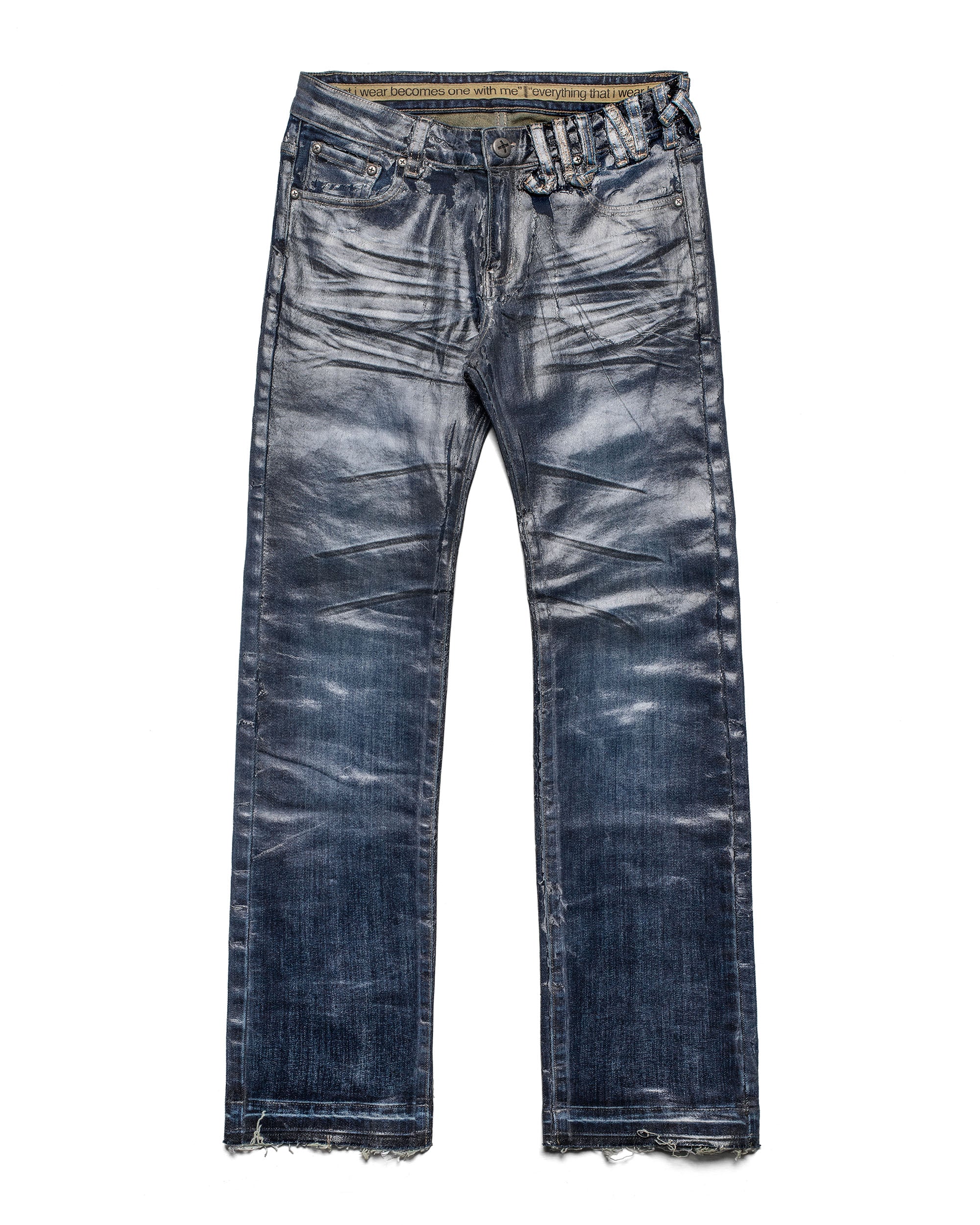 Waxed Slim Gloss Denim - Image 11