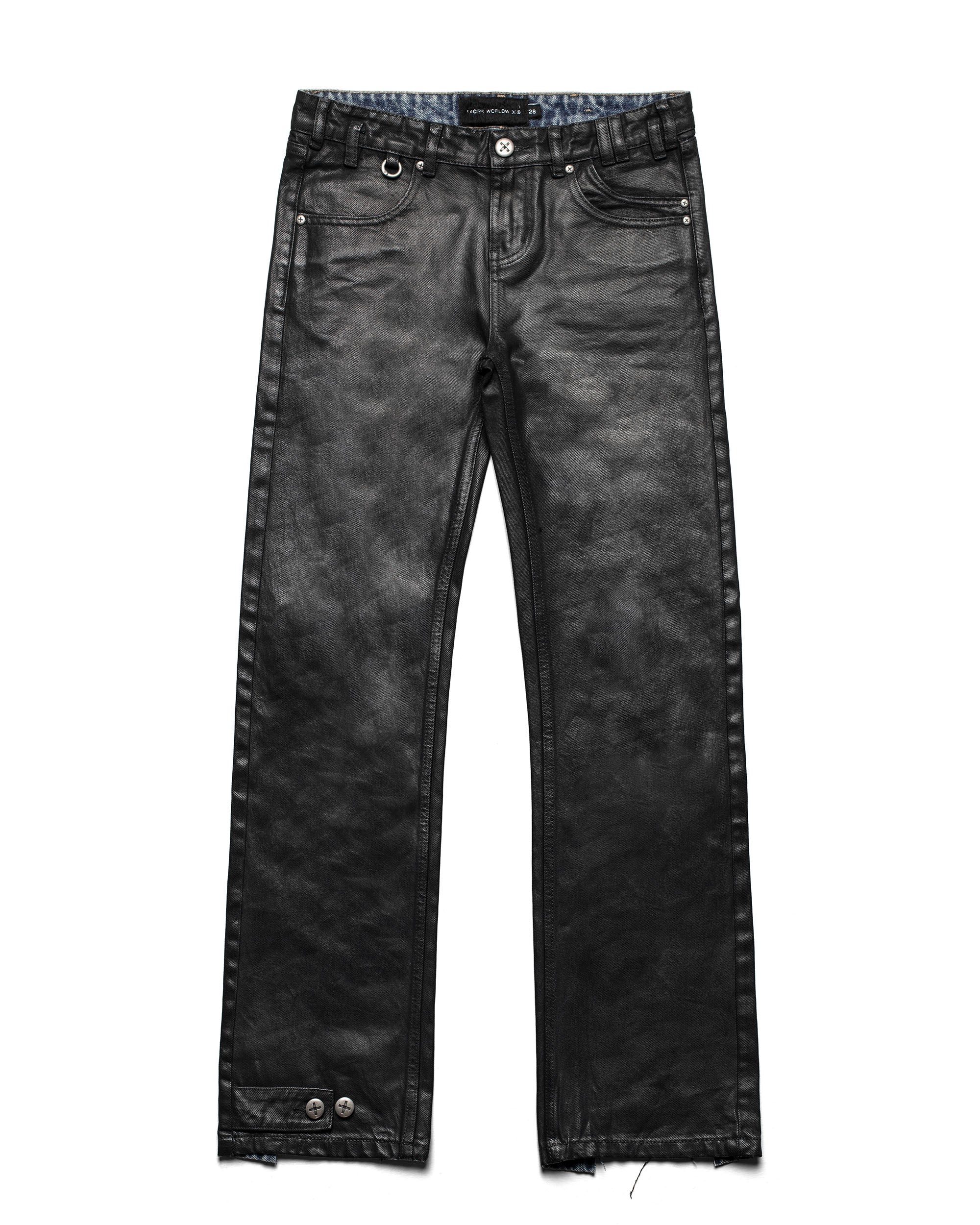 Coated Slim Low-Waist Denim - Image 8