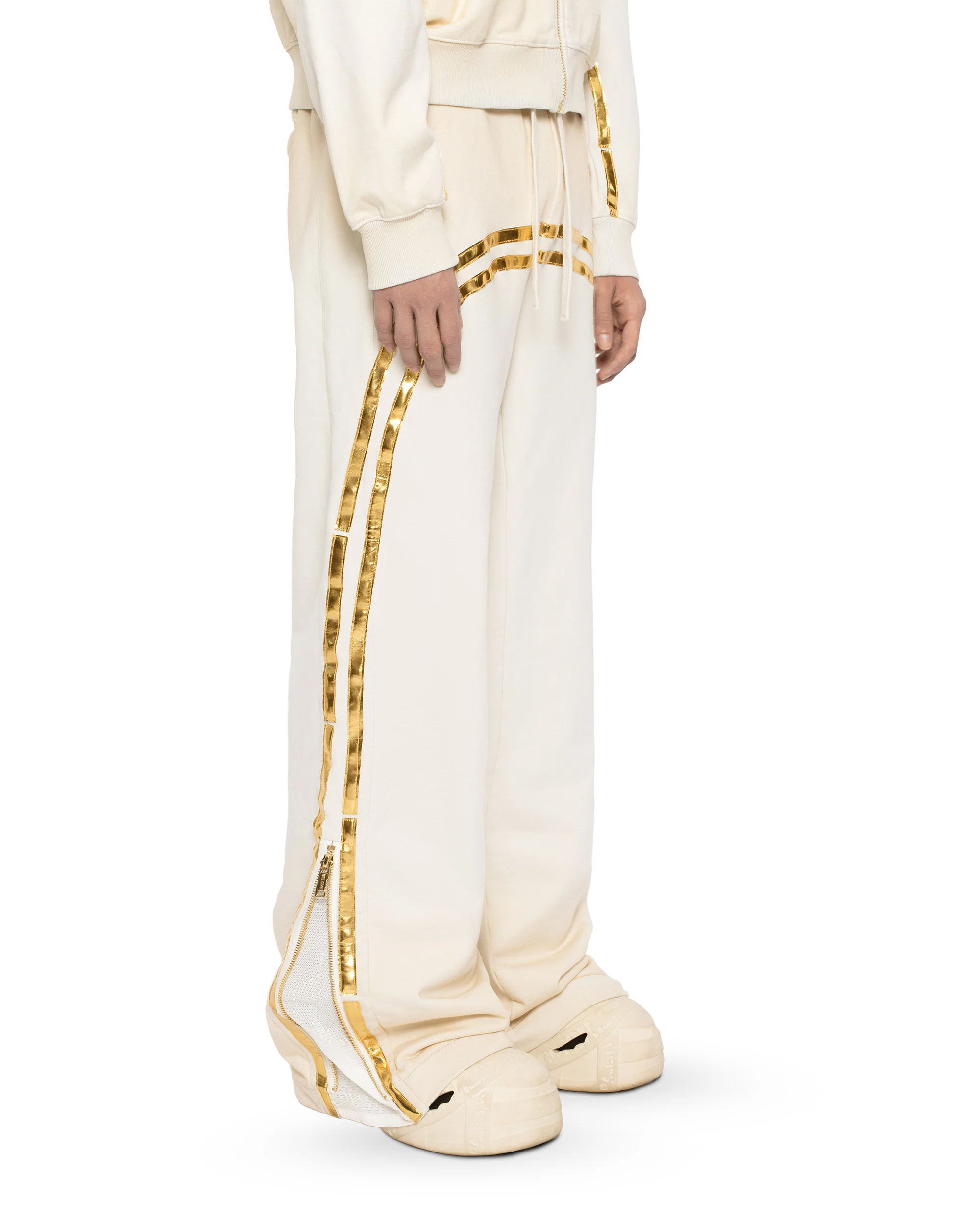 Faded Gold Track Sweatpants - Image 3