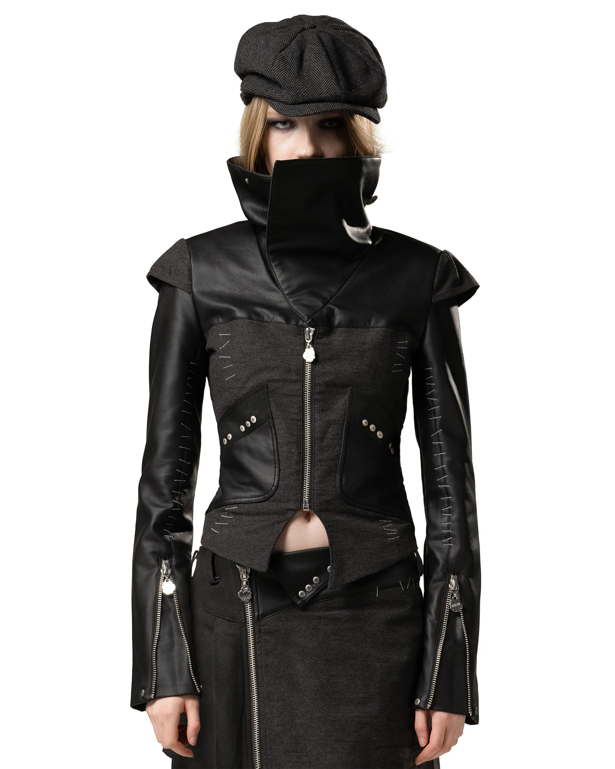 Monster High™ x Racer Frankie Black Jacket - Image 4