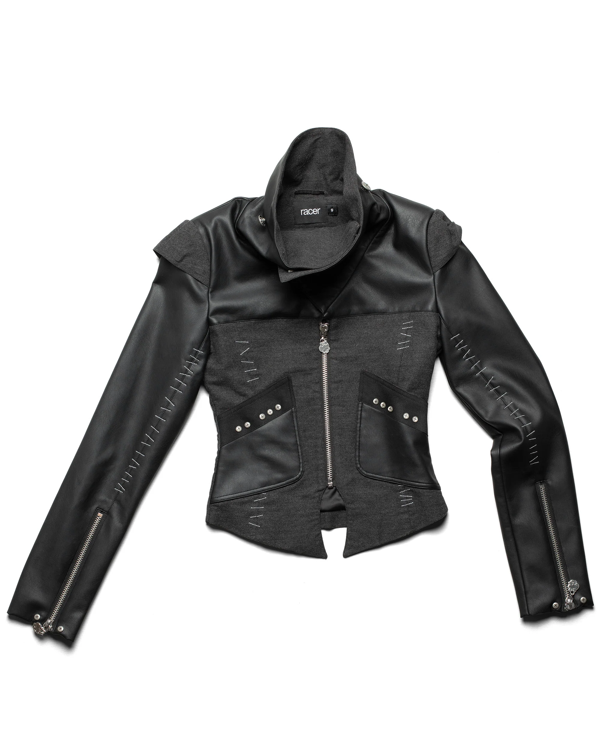 Monster High™ x Racer Frankie Black Jacket - Image 6