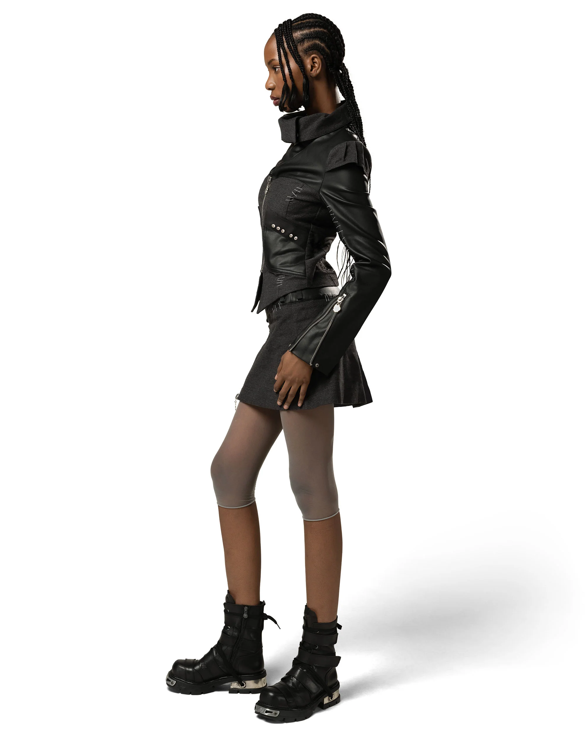 Monster High™ x Racer Frankie Black Jacket - Image 7