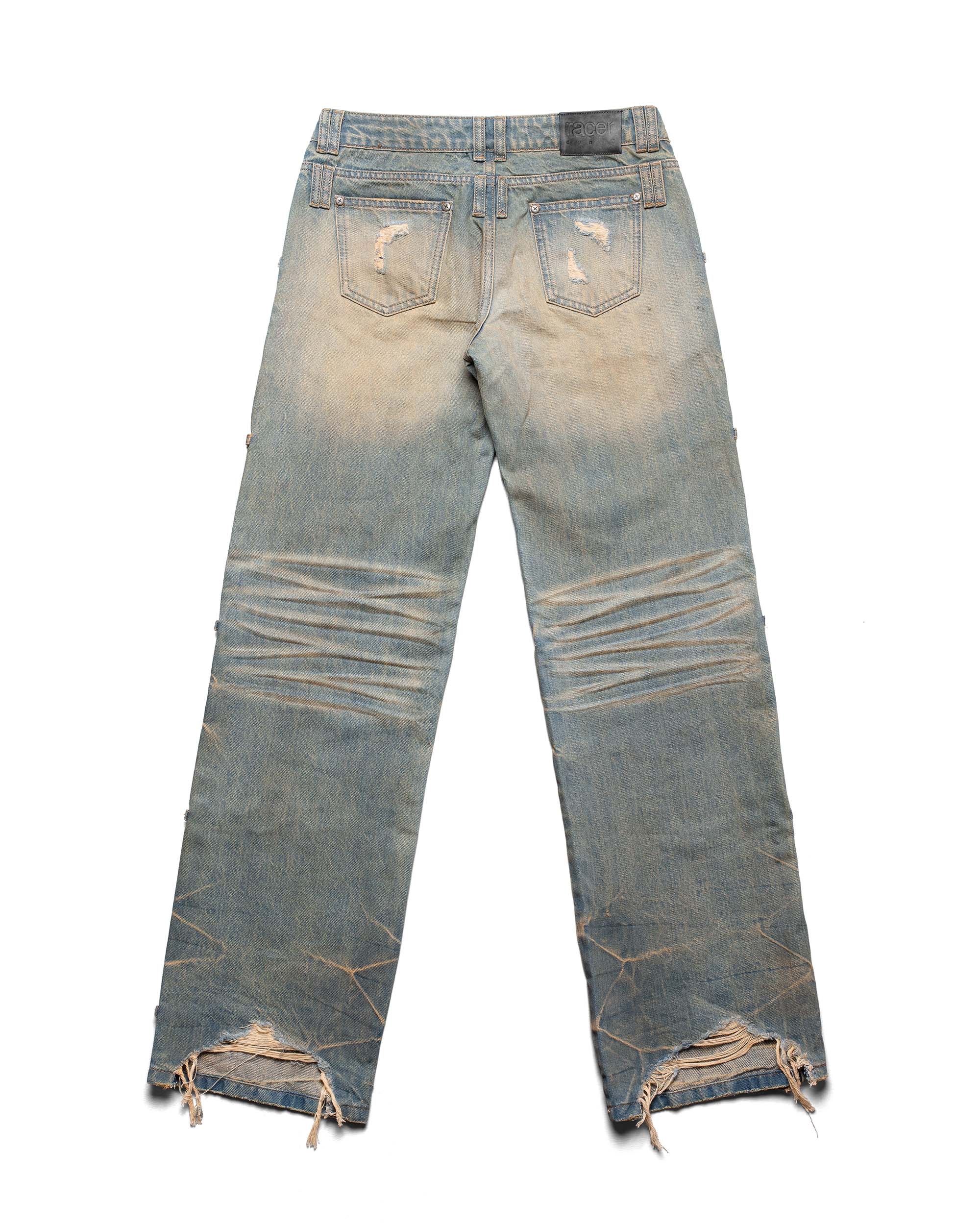 Light Blue Transformer Track Denim - Image 9