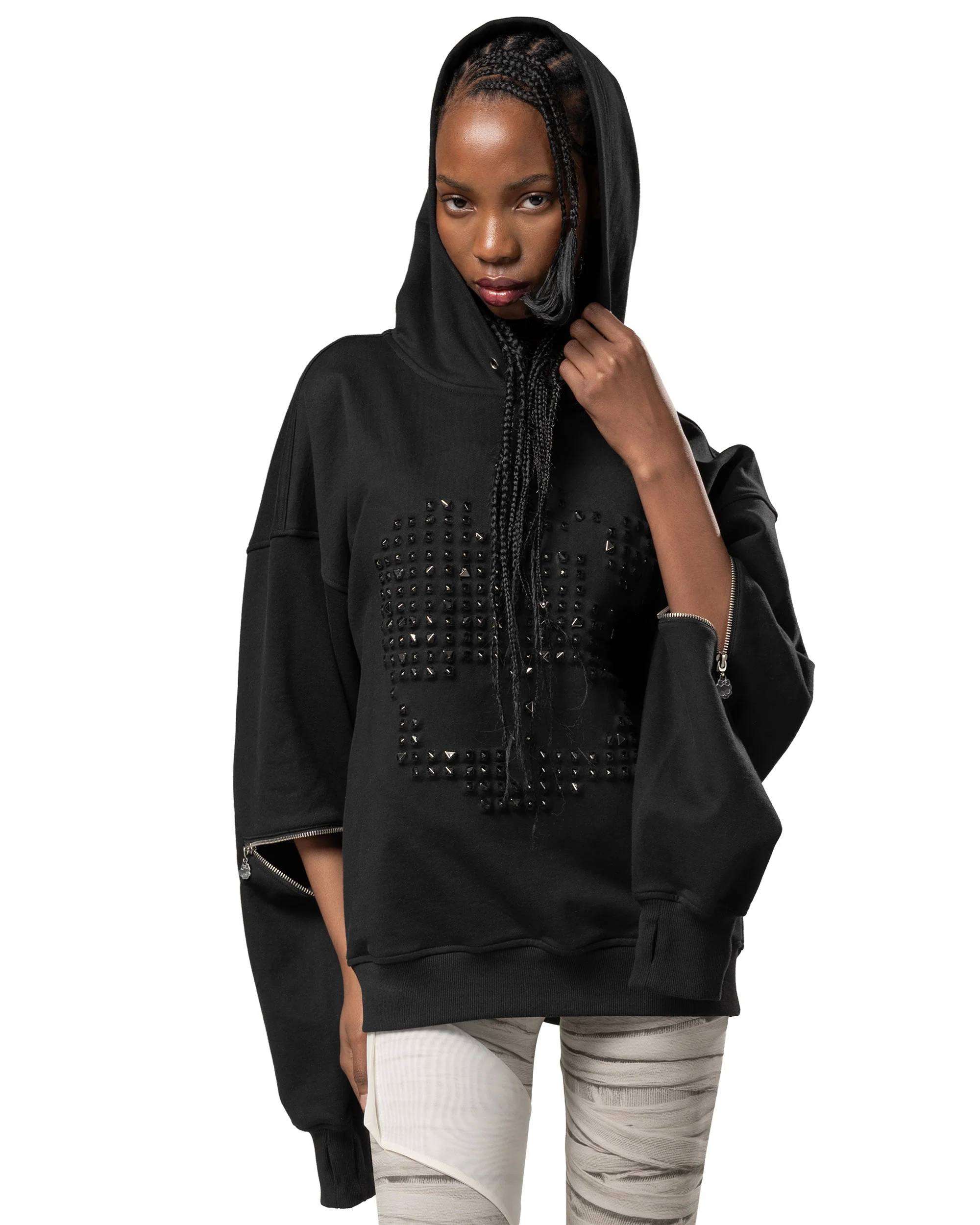 Monster High™ x Racer Studded Hoodie - Image 3