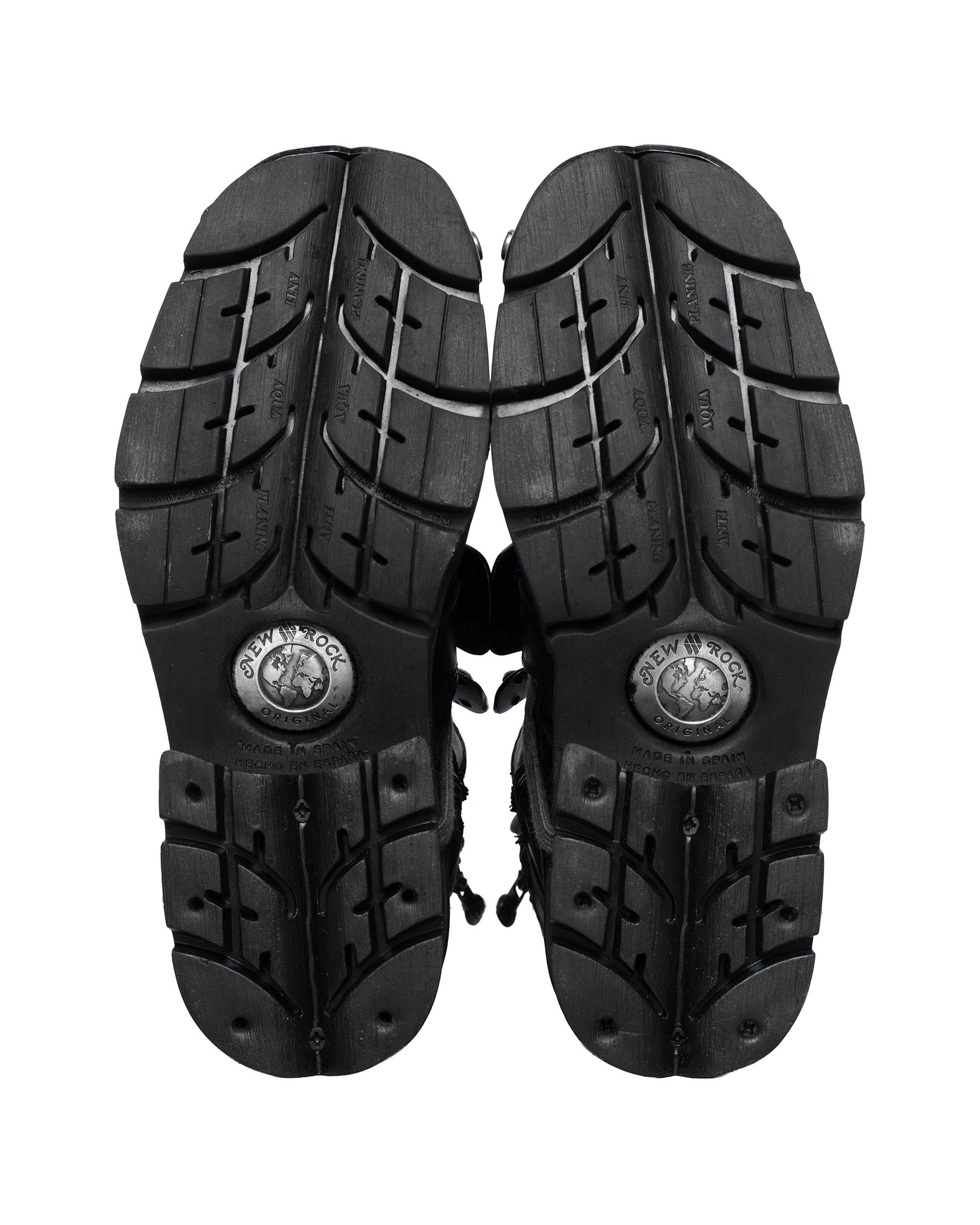 Racer x New Rock Black Boot - Image 8