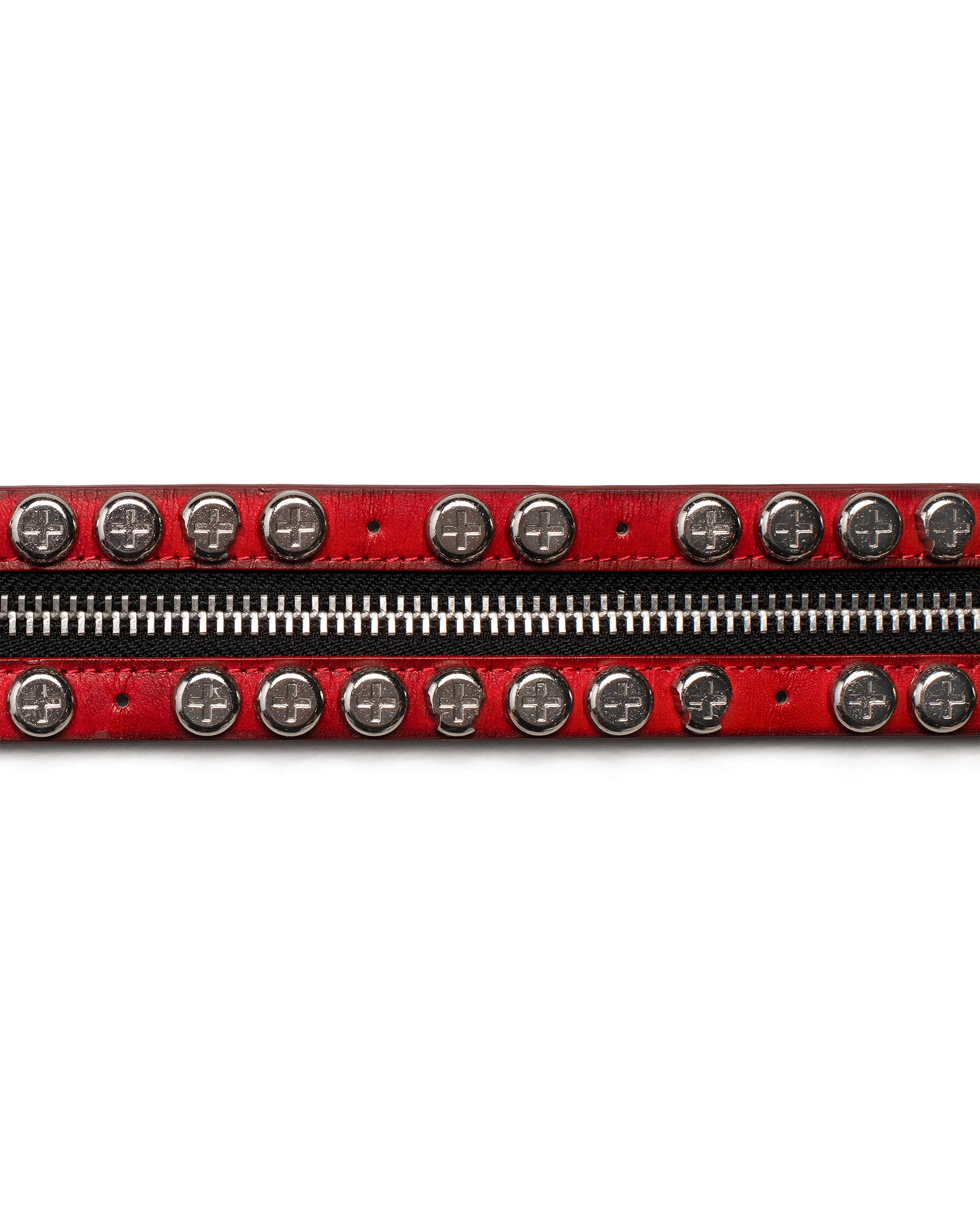 Red Split Button Belt - Image 6