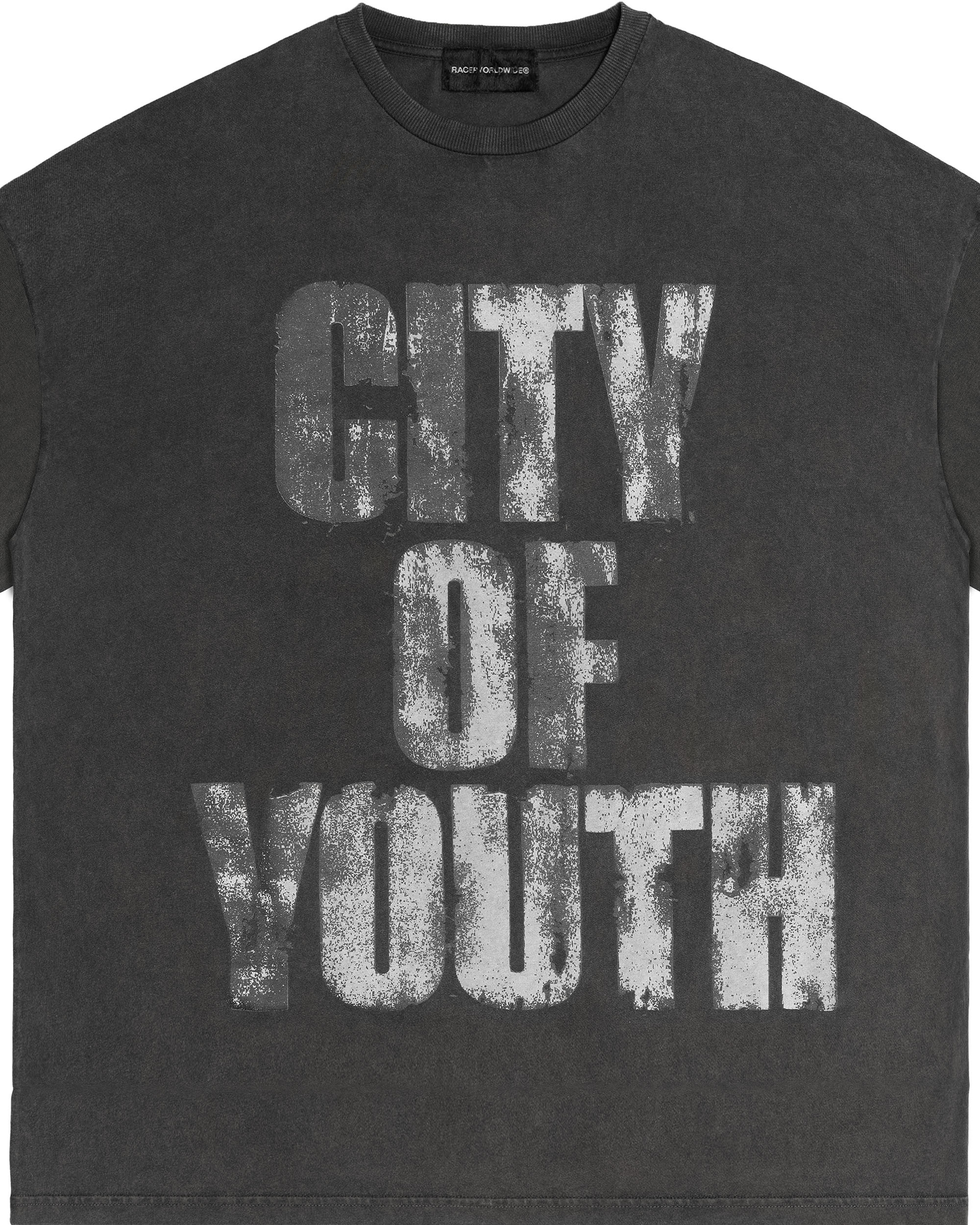 Washed Black Oversized T-Shirt - Image 3