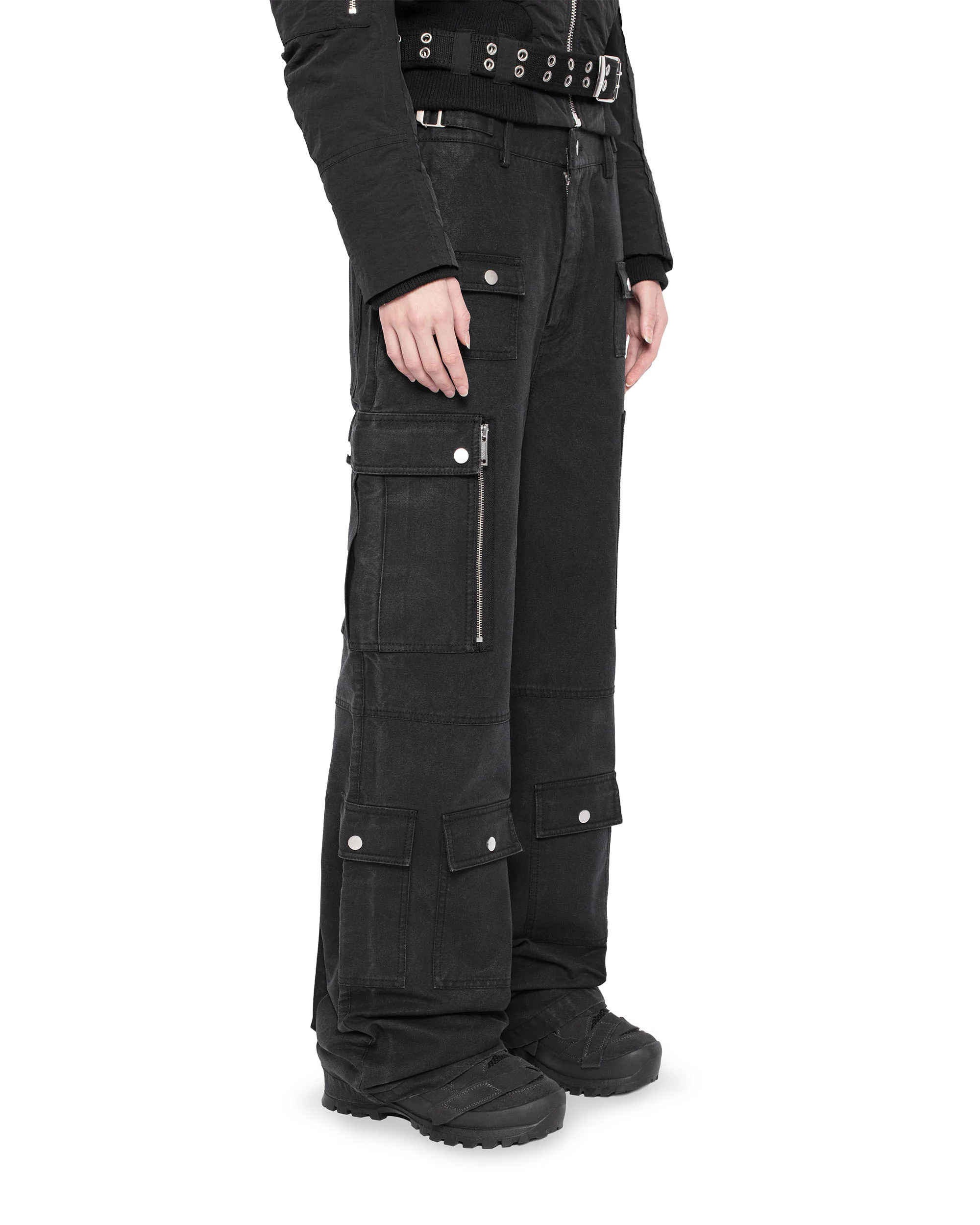 Cargo Coated Pants - Image 3