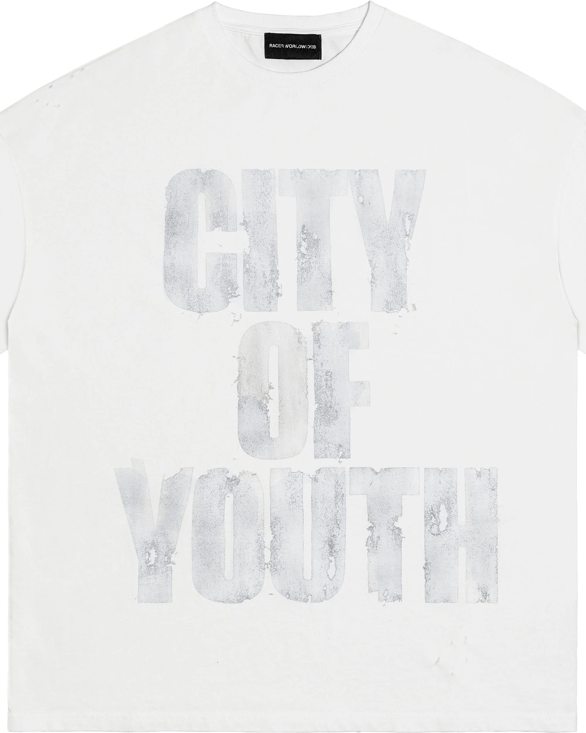 White Oversized T-Shirt - Image 4